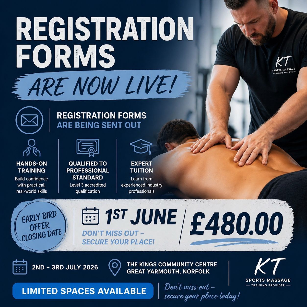 Level 3 Diploma in Sports Massage